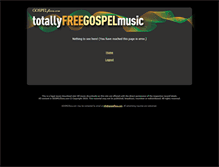 Tablet Screenshot of freemusic.gospelflava.com